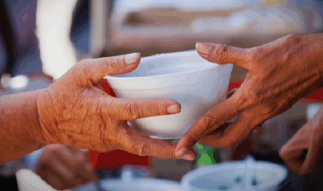 sedekah makan